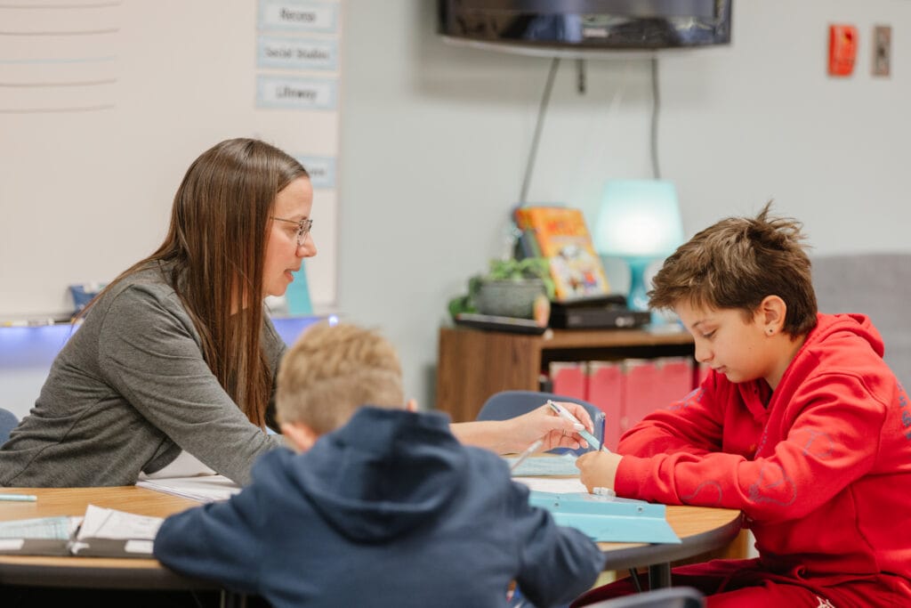 personal sessions with students