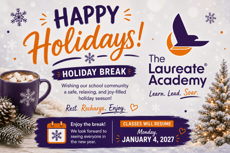 Holiday Break – No classes