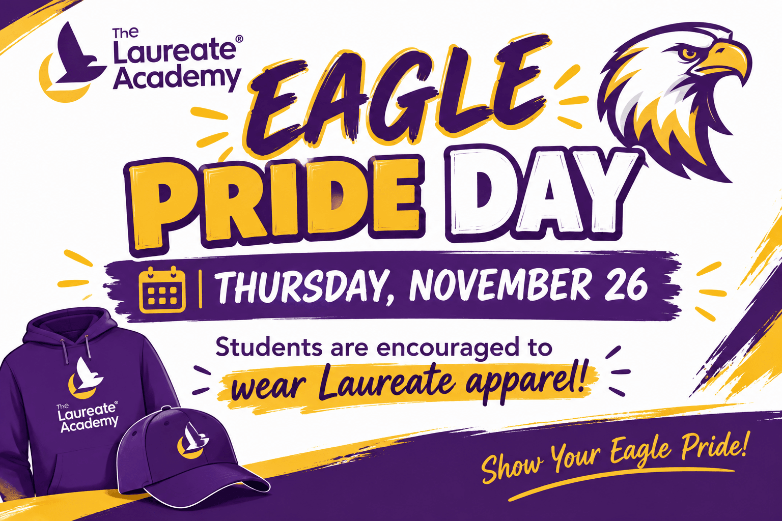 Eagle Pride Day Spirit Poster